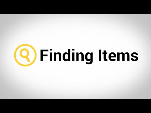 finding-items-tutorial